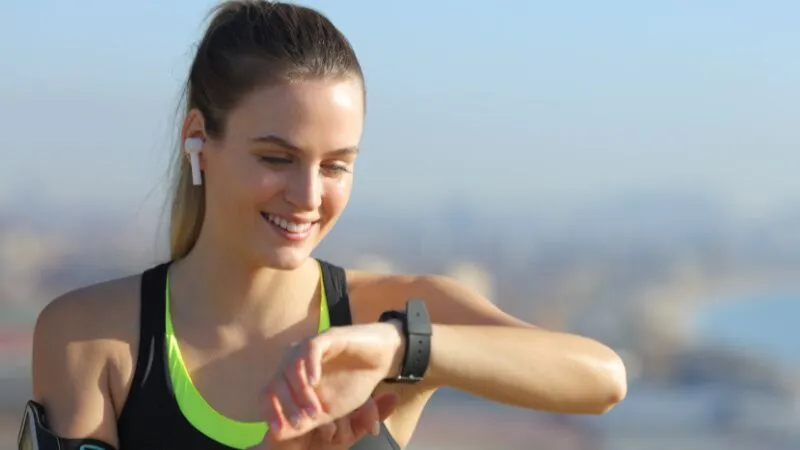 Una corredora de maratón que trata de fijarse objetivos realistas