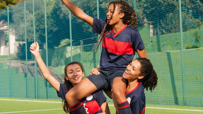 Deportistas ganadoras gracias a la despolarización mental