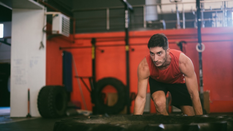 A man who trains to turn the fear of failure into a force for progress