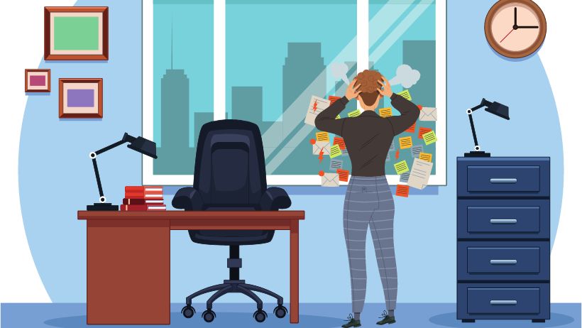 Empresaria desbordada que no consigue entrenarse para rendir en el deporte.