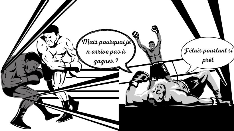 Un boxeador que necesita entrenamiento mental