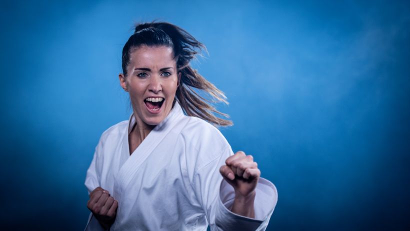 Una karateka con mucho potencial