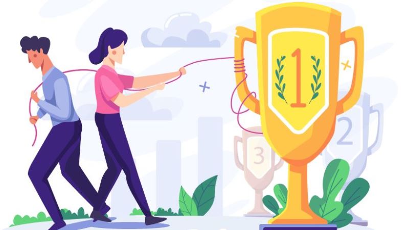 Una mujer que ha alcanzado su objetivo gracias a un buen entrenador personal confianza en sí misma