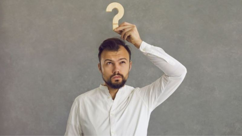 Un hombre sin objetivos claros y sin motivación