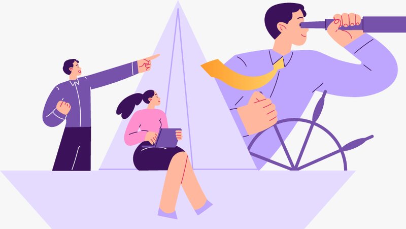 Un equipo con una visión común