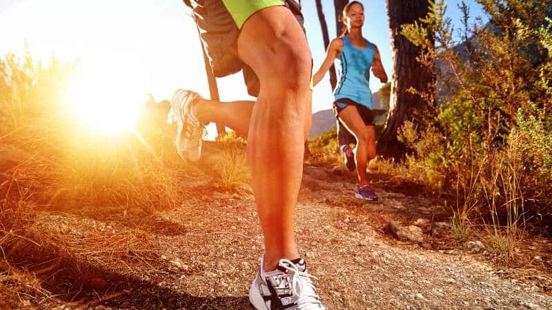 Corredores de trail que controlan su estrés antes de la salida